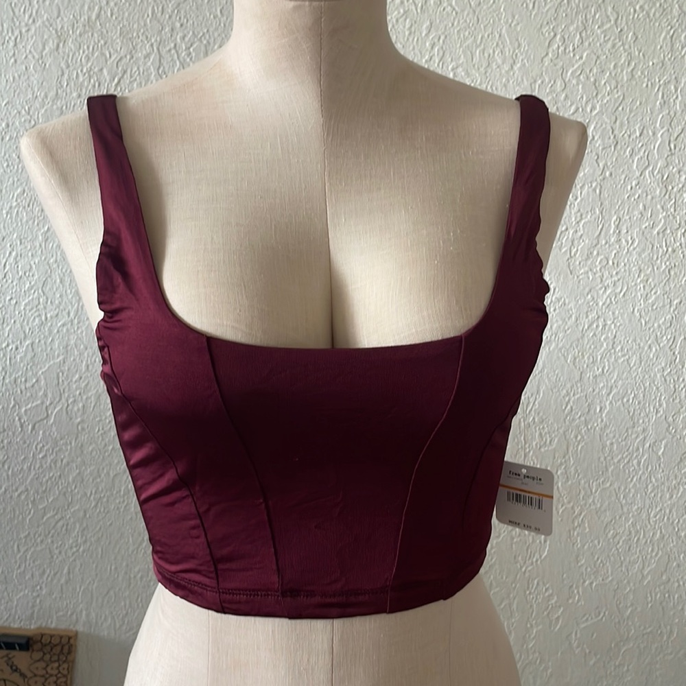 Açaí is the color bra size is small brand name is free people
